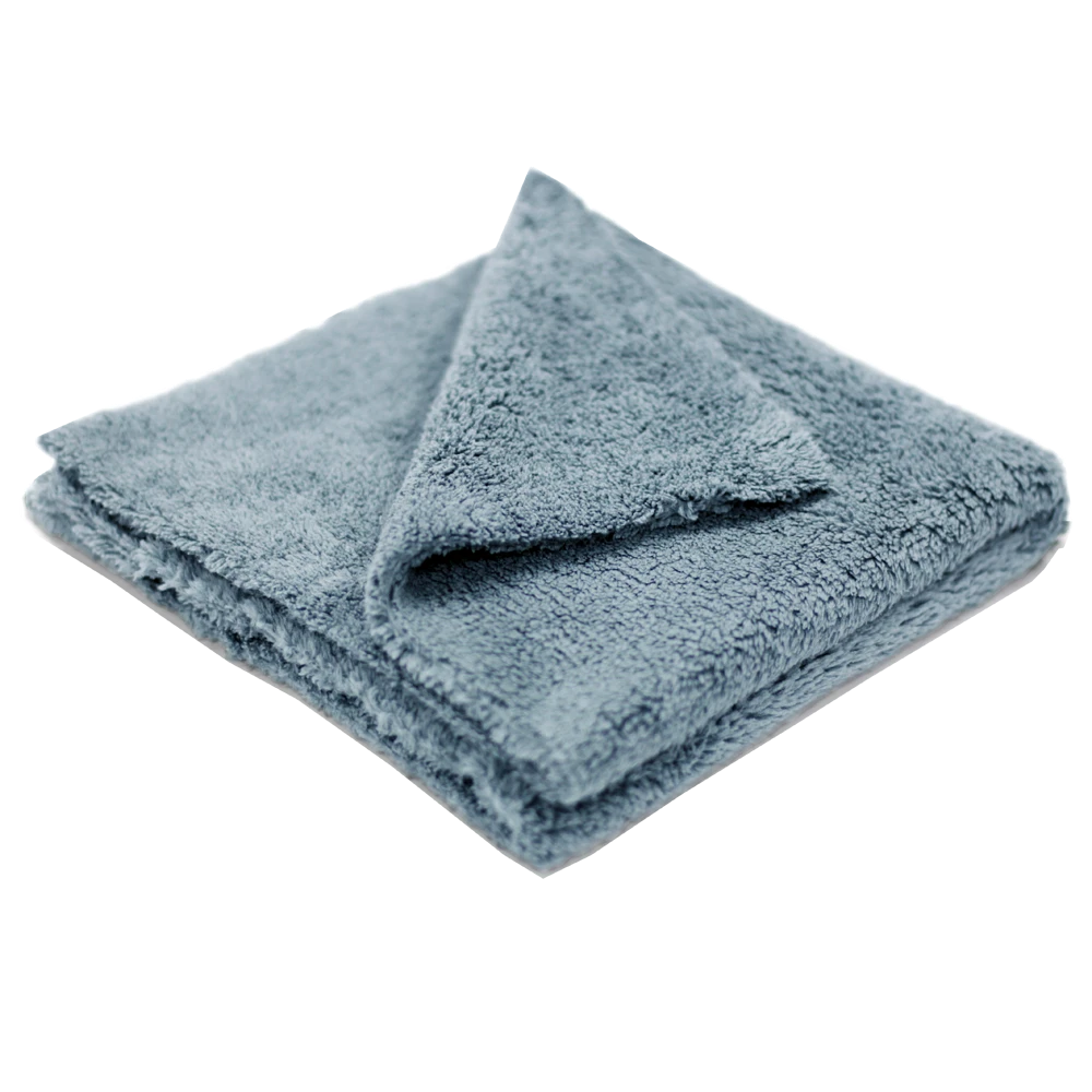 MaxShine Микрофибровая салфетка без краев, серая, 500 г/м2, 40x40 см - 3