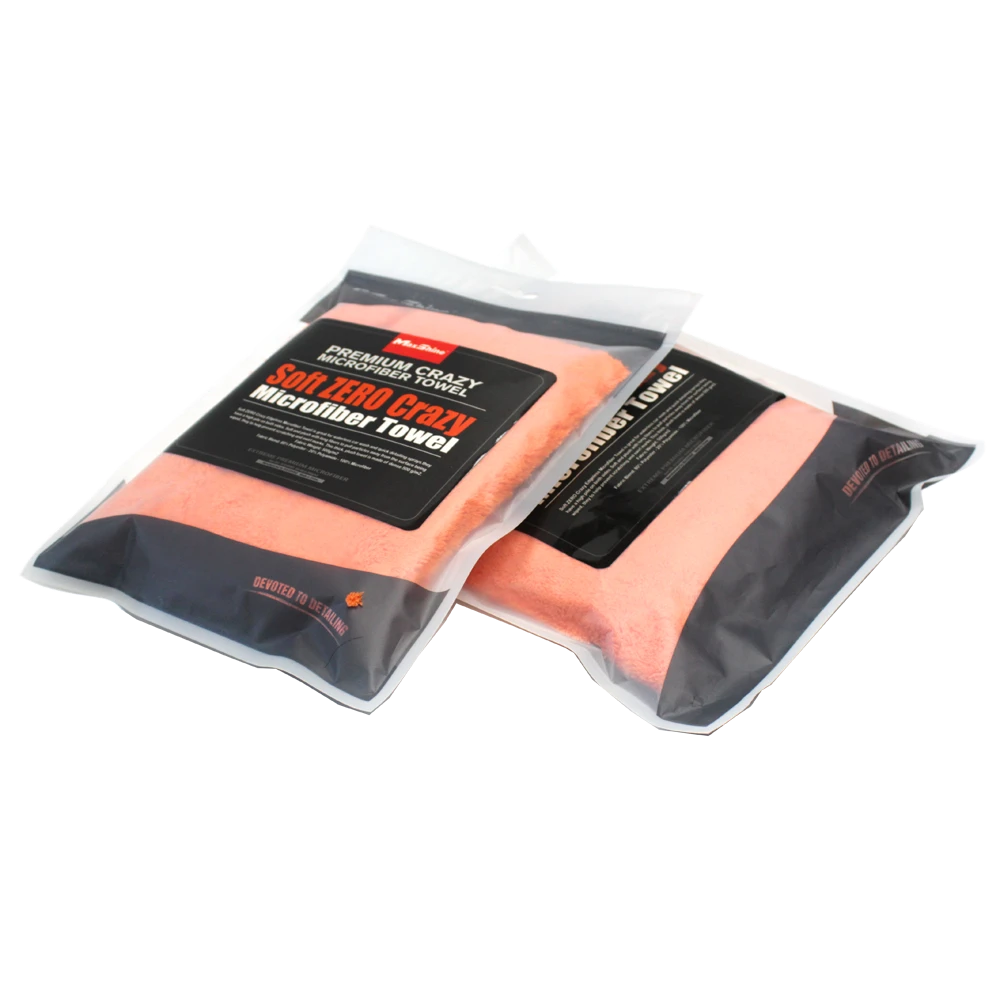 Микрофибровая салфетка без краев MaxShine оранжевая 500г/м2 10104040O 40x40см - 3