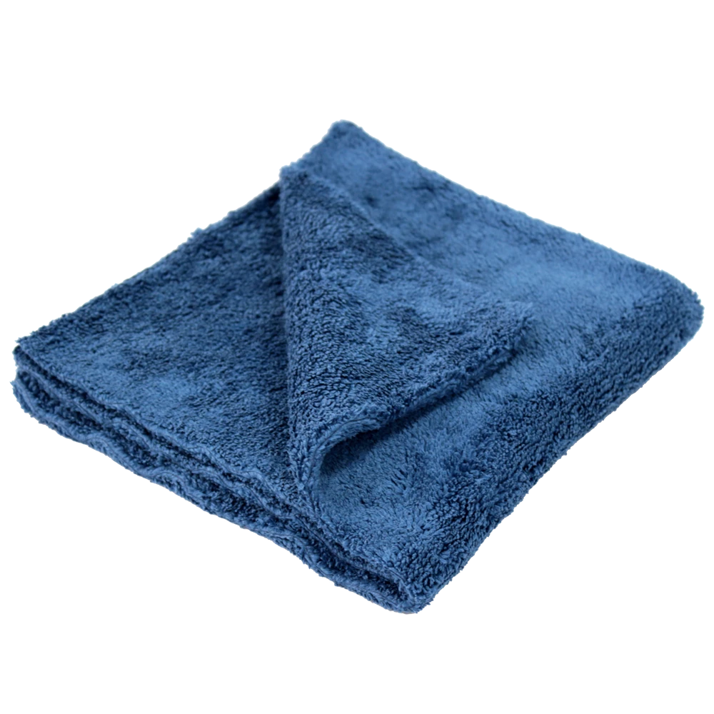 MaxShine Ультравпитывающая микрофибровая салфетка без краев, синяя, 500 г/м2, 40x40 см - 3