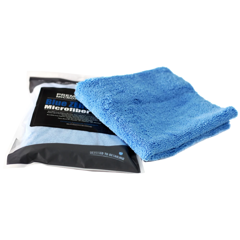 MaxShine Микрофибровая салфетка, синяя, 380 г/м2, 40x40 см - 2
