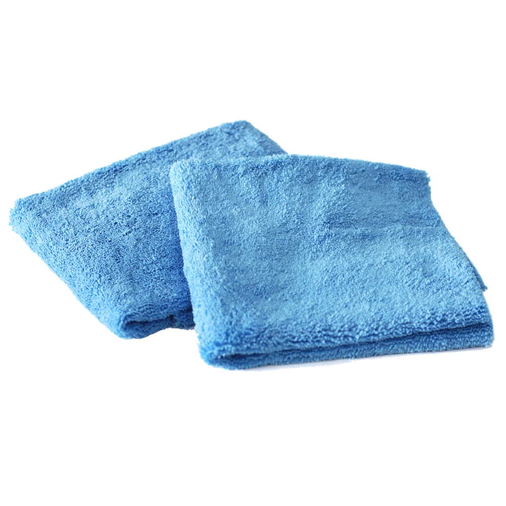 MaxShine Микрофибровая салфетка, синяя, 380 г/м2, 40x40 см - 4