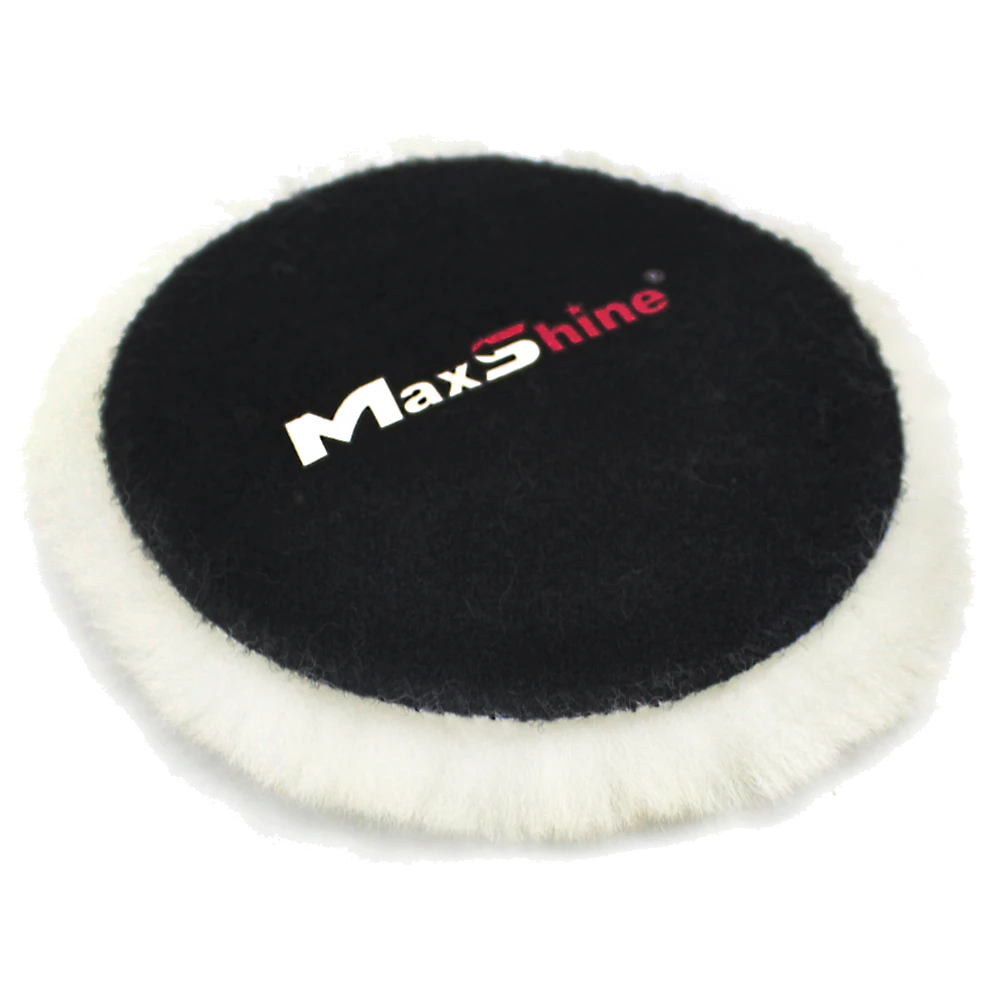 MaxShine Премиум шерстяной полировальный круг, 80 мм - 3