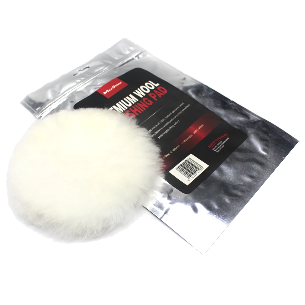 MaxShine Премиум шерстяной полировальный круг, 150 мм - 3