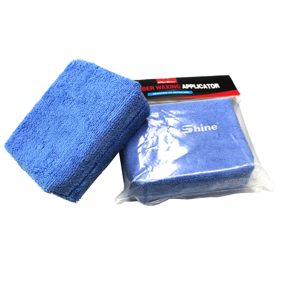 5см 9011005 Микрофибровый аппликатор для нанесения восков MaxShine 1 шт. 13x10x4 - 3