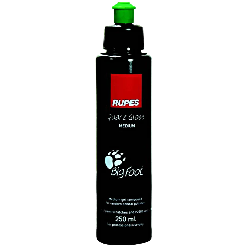 Rupes Полироль для автомобиля тонкоабразивная QUARZ GLOSS, зеленый колпачок, 250 мл - 1