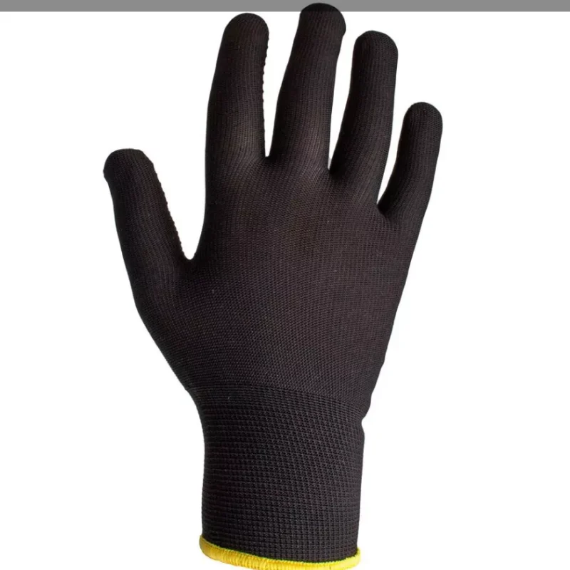 Jeta Pro Бесшовные трикотажные перчатки из нейлона, черный, 1 пара, L, JS011nb, JetaSafety - 1