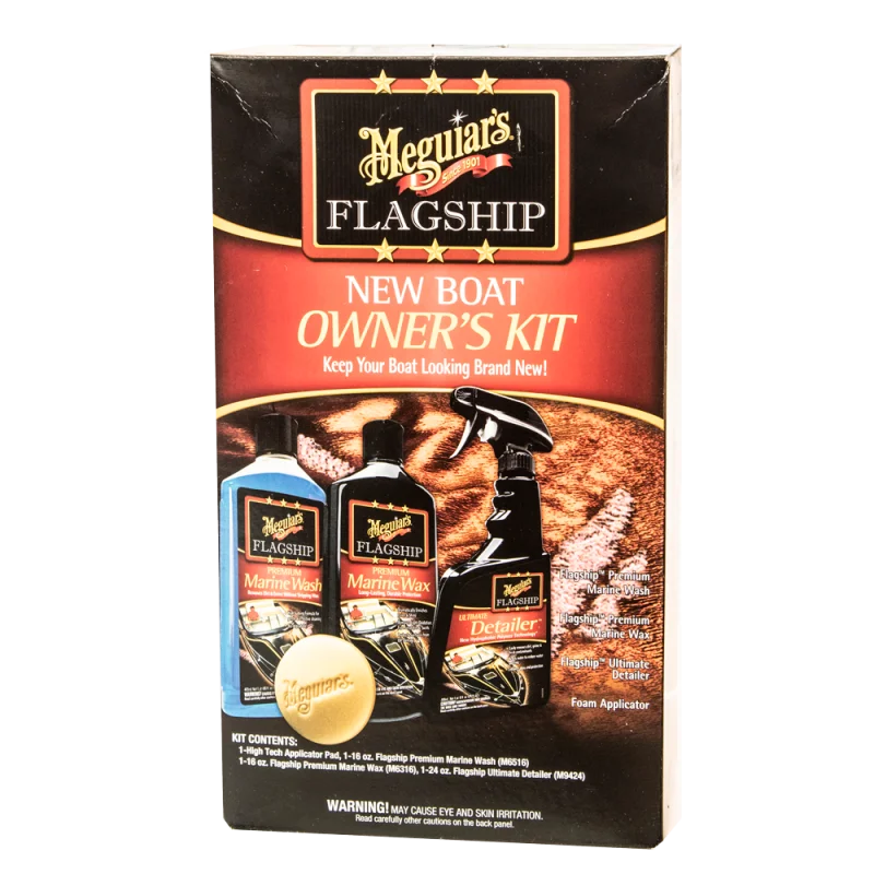 Meguiars M6375 Набор владельца новой лодки флагманский Flagship New Boat Owner's Kit, 396г - 1