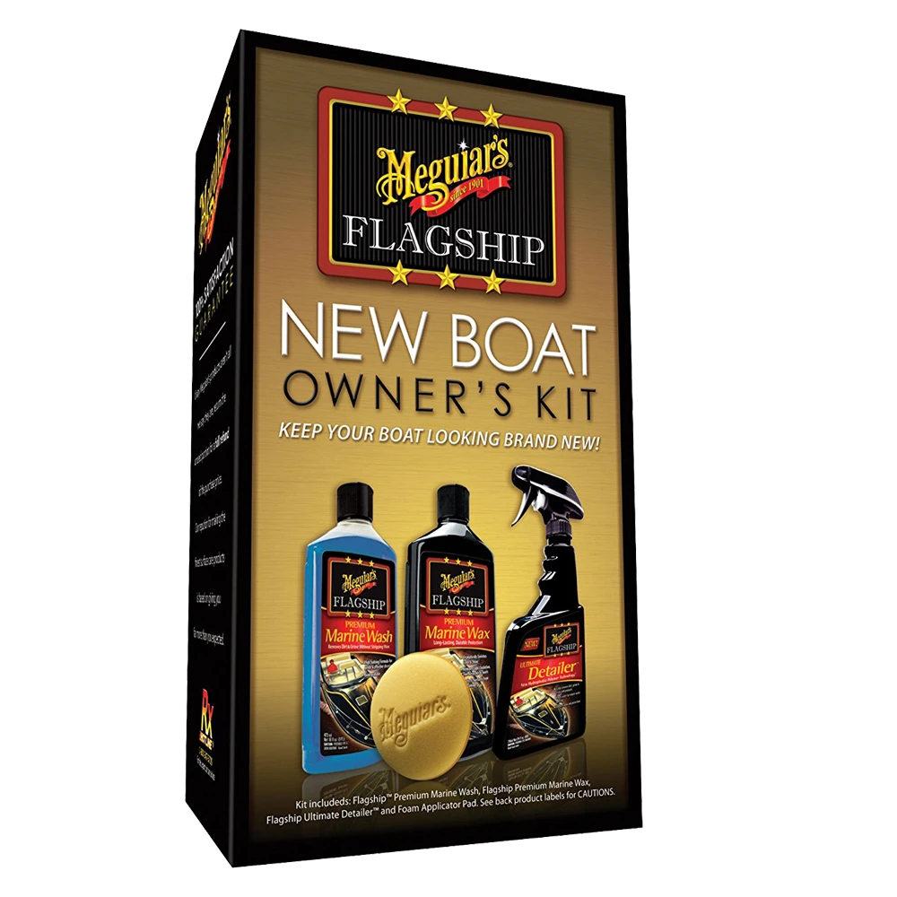 M6375 Набор владельца новой лодки флагманский Flagship New Boat Owner's Kit, 396г, Meguiars - 2