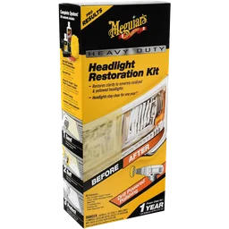 Meguiars G2980 Полный набор для абразивного восстановления фар Heavy Duty Headlight Restoration Kit