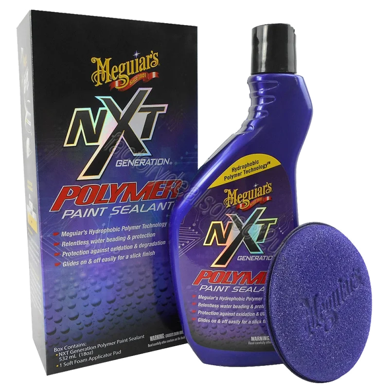 Meguiars G30118 Состав для защиты окрашенной поверхности NXT Polymer Paint Sealant, 532 мл - 1