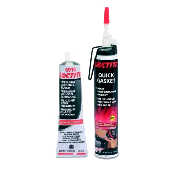 Loctite Силиконовый нейтральный клей-герметик, черный, картридж Loctite 5910, 300 мл - 1