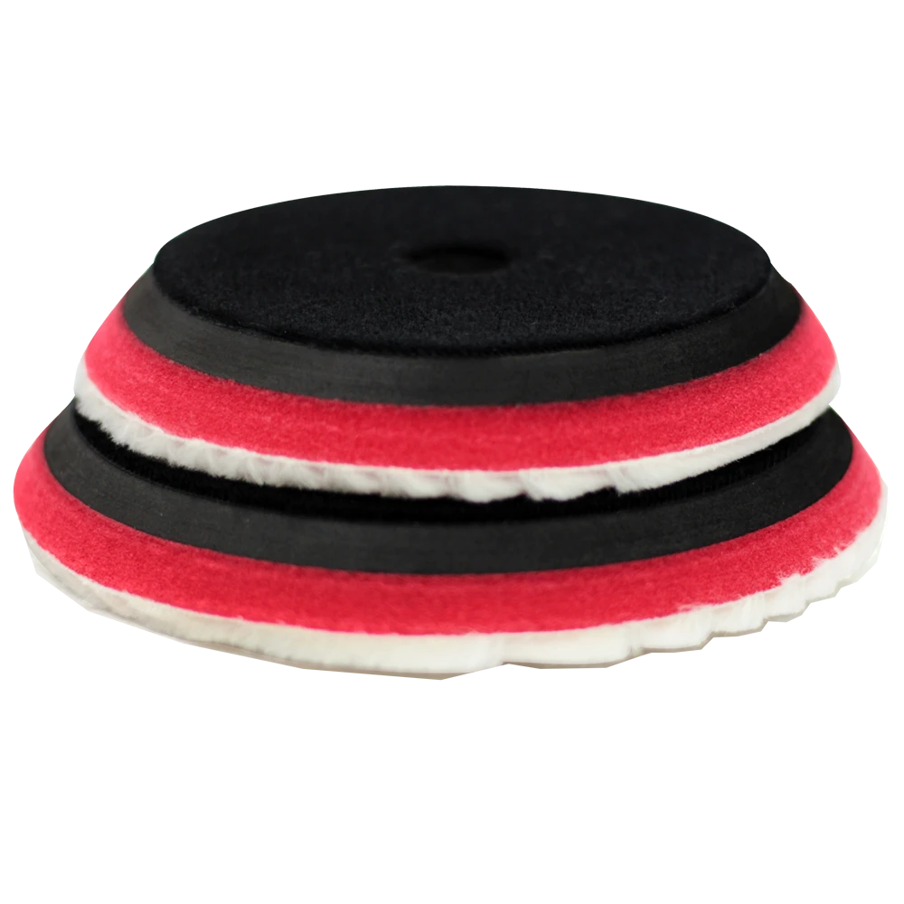 MaxShine Шерстяной полировальный круг для машинки DA, 80мм - 2