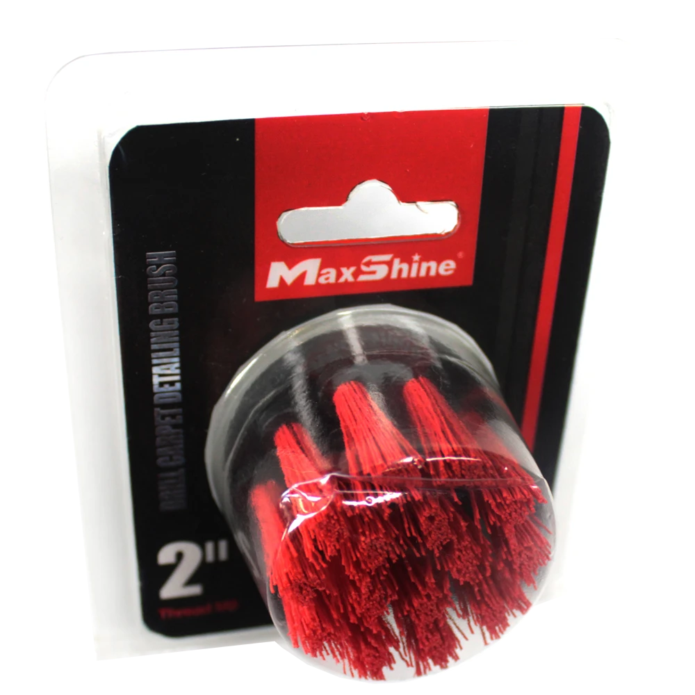 MaxShine Щетка - насадка для химчистки на шуруповерт, 5 см - 2