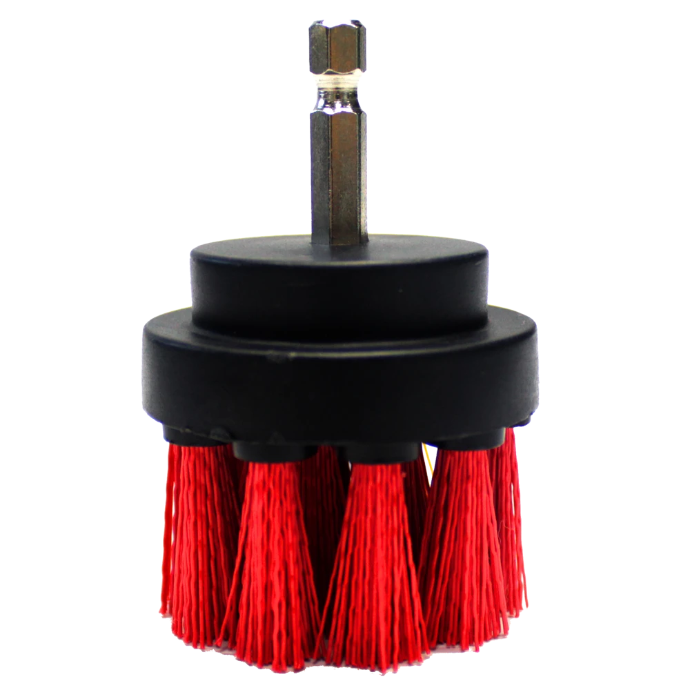 MaxShine Щетка - насадка для химчистки на шуруповерт, 5 см - 4