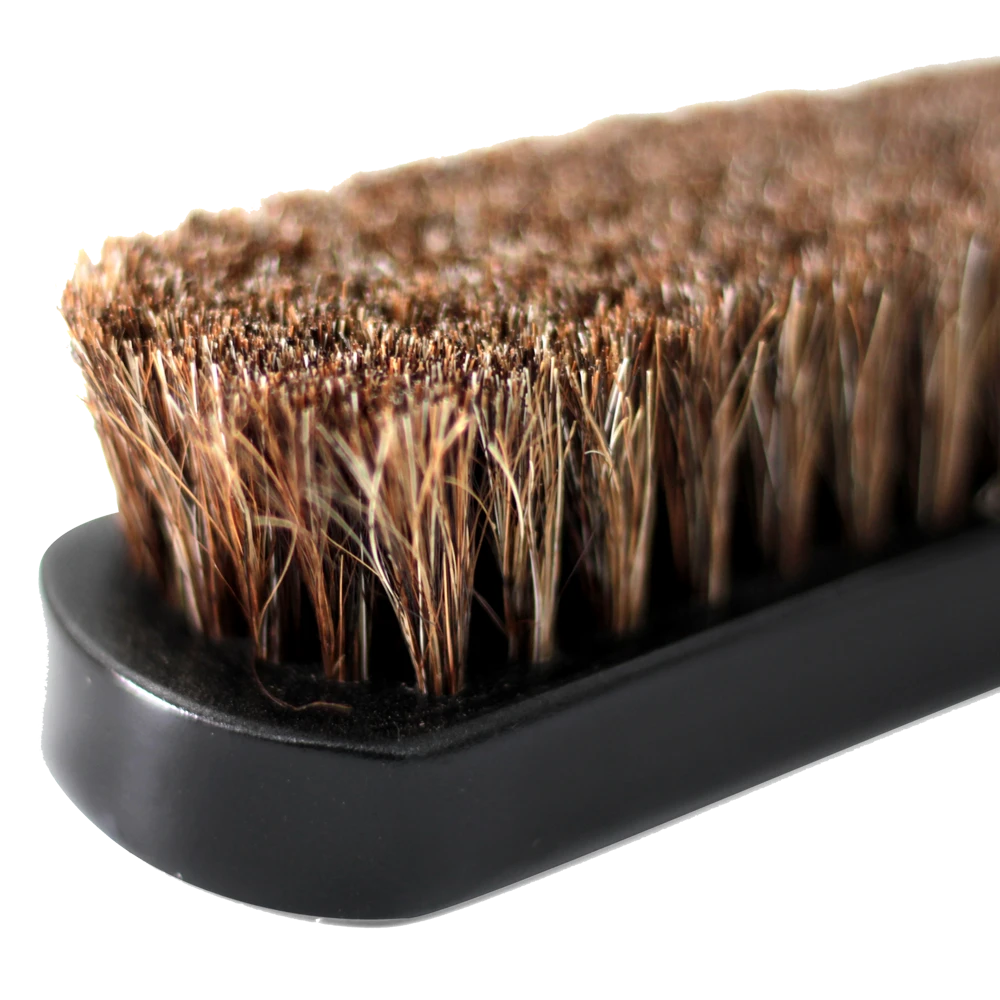 MaxShine Мягкая щетка из конского волоса (30мм) для чистки кожи, 170x60мм - 3