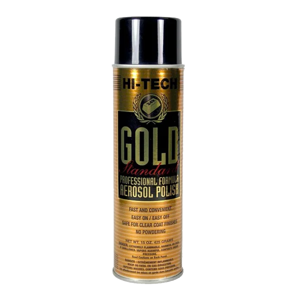 Hi-Tech Аэрозоль для экспресс полировки и защиты кузова GOLD Standart, 368 мл - 1