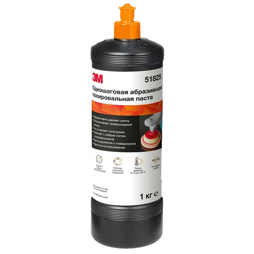 Одношаговая абразивная полировальная паста 3M 1кг 51825 - 1