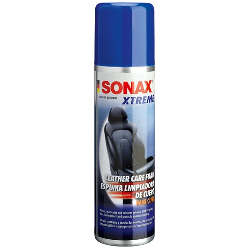 Пенный очиститель кожи Sonax NanoPro Xtreme Leather Care Foam 289100 0,25 л - 1