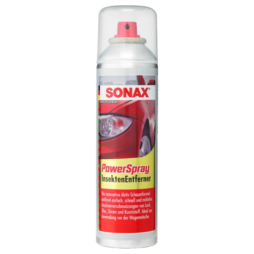 Sonax PowerSpray Insect remover - Универсальная пена для удаления насекомых, 250 мл - 1