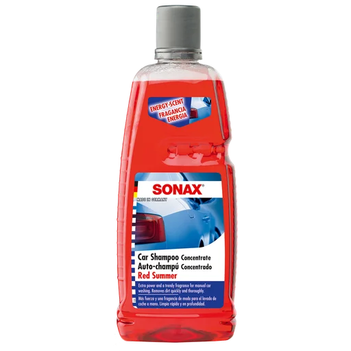 Sonax Автошампунь-концентрат Red Summer, 1 л - 1