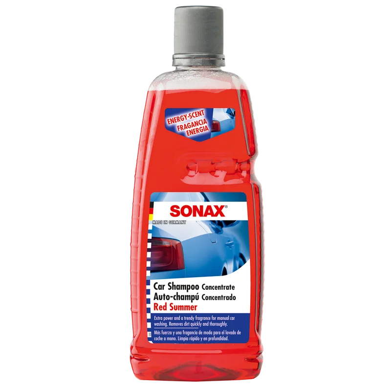 Sonax Автошампунь-концентрат Red Summer, 1 л - 1
