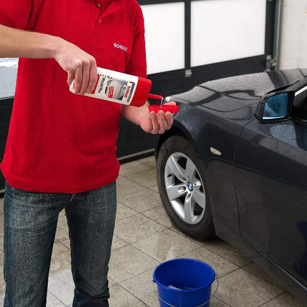 Sonax Wash & Wax - Автошампунь-концентрат с воском, 500 мл - 2