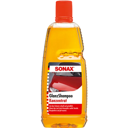 Автошампунь-концентрат Sonax Glanz Shampoo 314300 суперблеск 1 л - 1