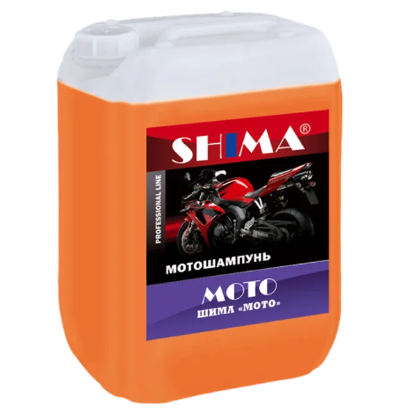 Shima Шампунь с воском для ручной мойки автомобиля Moto, Мото, 10 л - 1