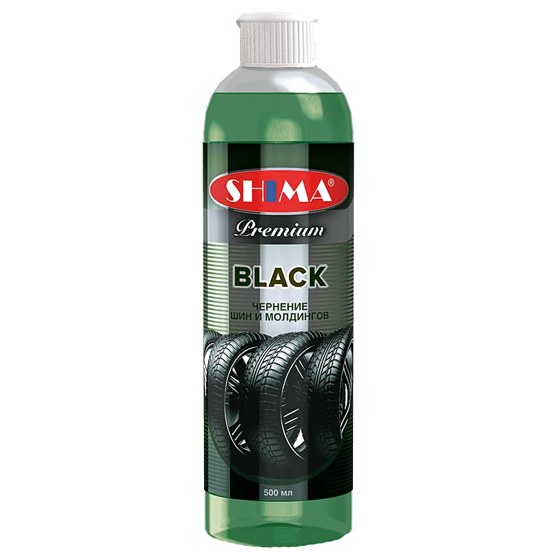 Shima Чернение шин Premium Black, Блэк, 500 мл - 1