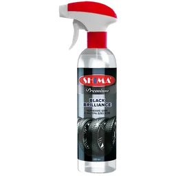 Shima Чернение резины и пластика Premium Black Brilliance, Блэк глянцевый, 500 мл