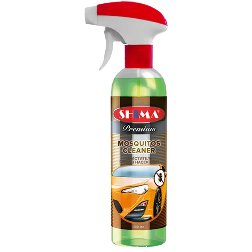 Shima Очиститель следов насекомых Premium Mosquitos Cleaner, 500 мл - 1