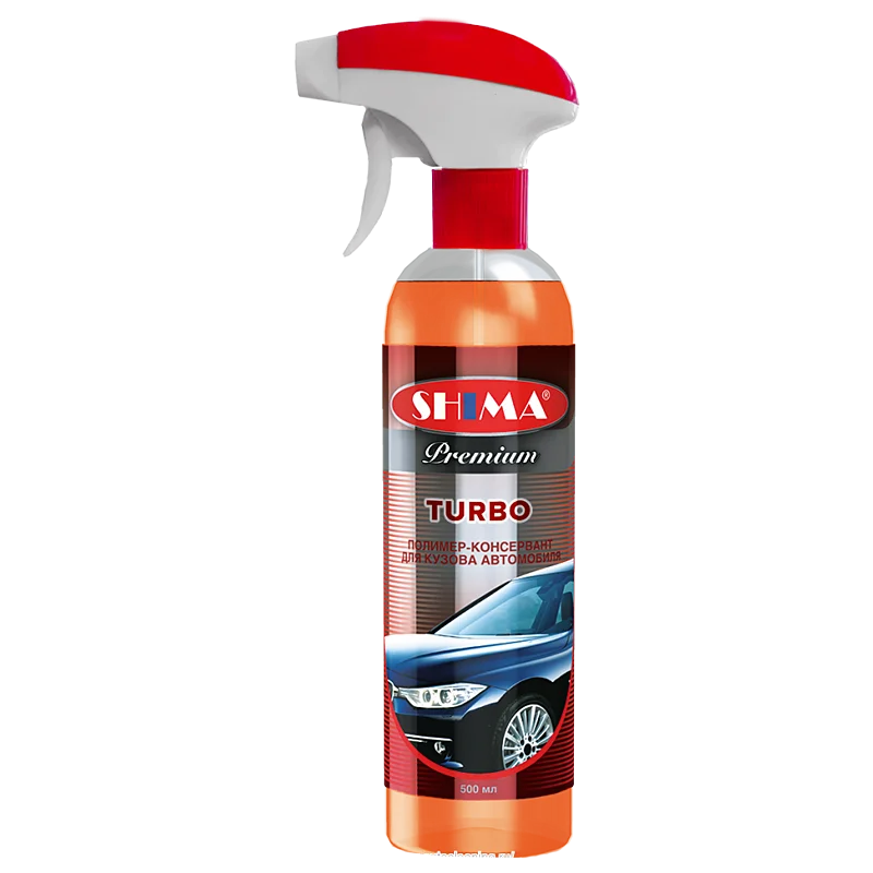 Shima Полимер-консервант кузова авто Premiun Turbo, Турбо, 500 мл - 1