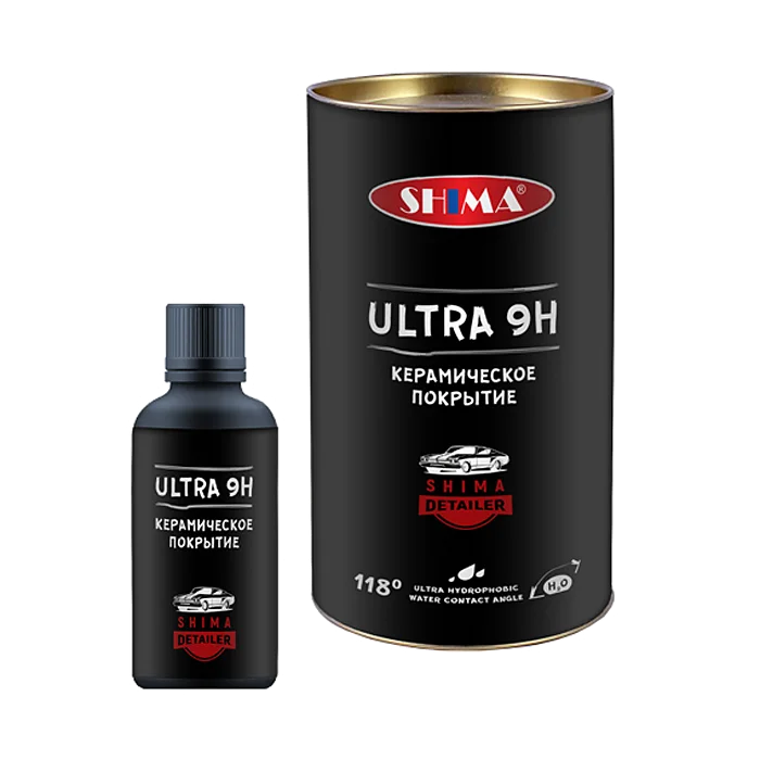 Shima Керамическое покрытие Detailer Ultra 9H, 50 мл - 1