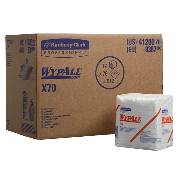 Kimberly Clark Нетканые многоразовые салфетки Вайпол Wypall X70, 33х31, 8 смх76 шт - 2