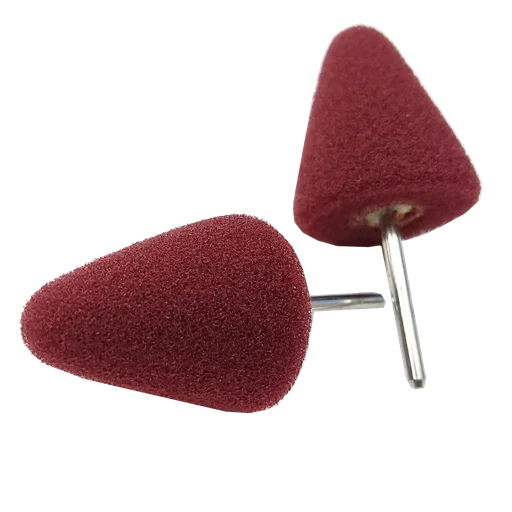 Autotriz Полировальные круги конусные жесткие из поролона Cone Hard Shape Foam, 2 шт - 1