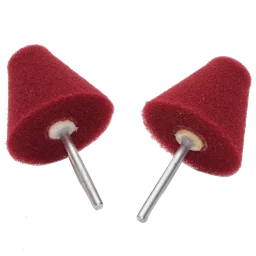 MaxShine Полировальник финишный конусный бордовый 30х30 мм 2 шт.