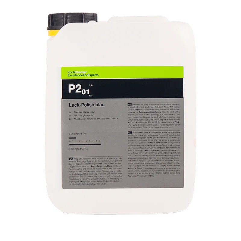 Koch Chemie ДУБЛЬ Политура синяя LACK POLISH BLAU HAND- & MASCHINENPOLITUR, 5 л - 1