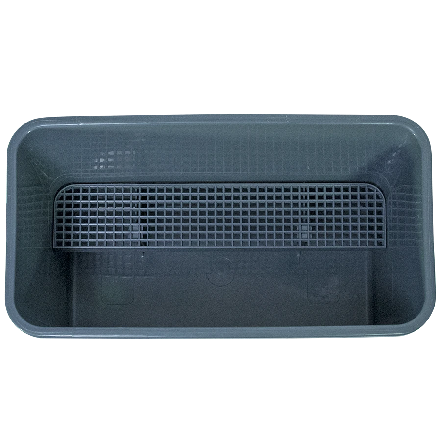 AuTech Ведро для мойки на колесиках с прямой отжимной решеткой, 25 л - 2