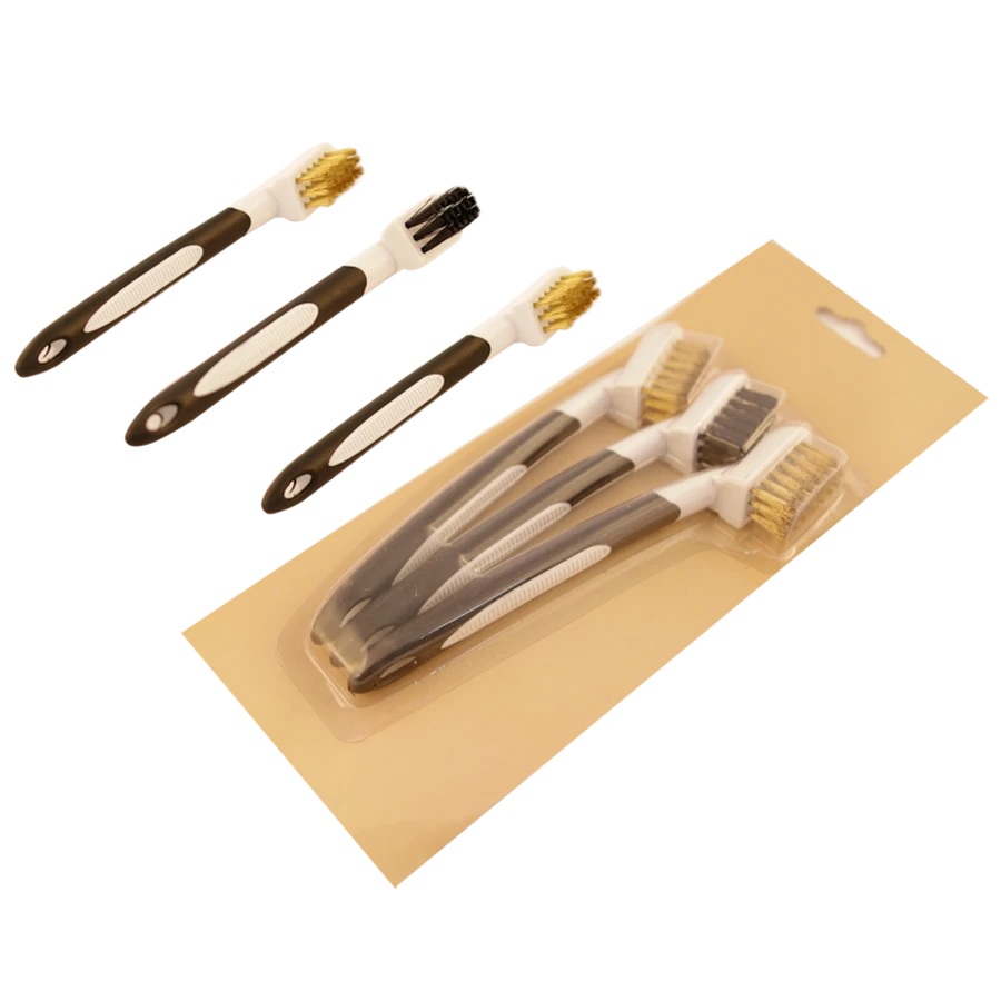 AuTech Набор из 3-х щеток для глубокого локального очищения поверхностей - 3