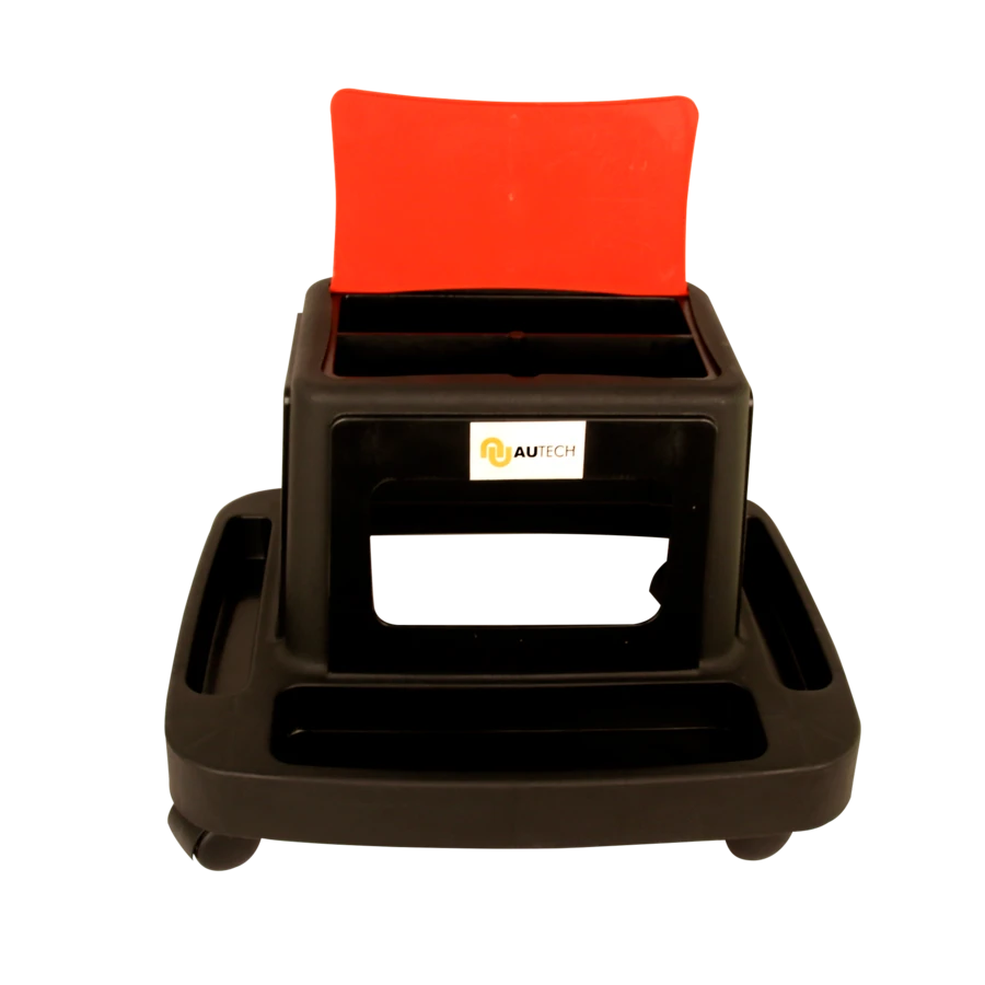 AuTech Пластиковый стул на колёсиках 120 кг - 2