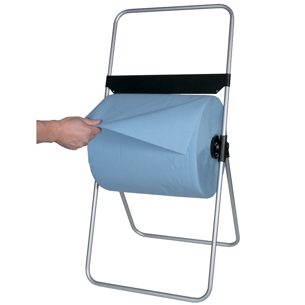 Adolf Bucher Протирочный материал AB, 2-сл, 2 рул.. синий, ширина 19 см, 1000 листов - 2