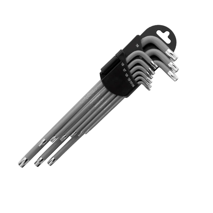 Ronin Tools Набор L-образных удлиненных шестигранников с шарообразным наконечником 9 шт - 1
