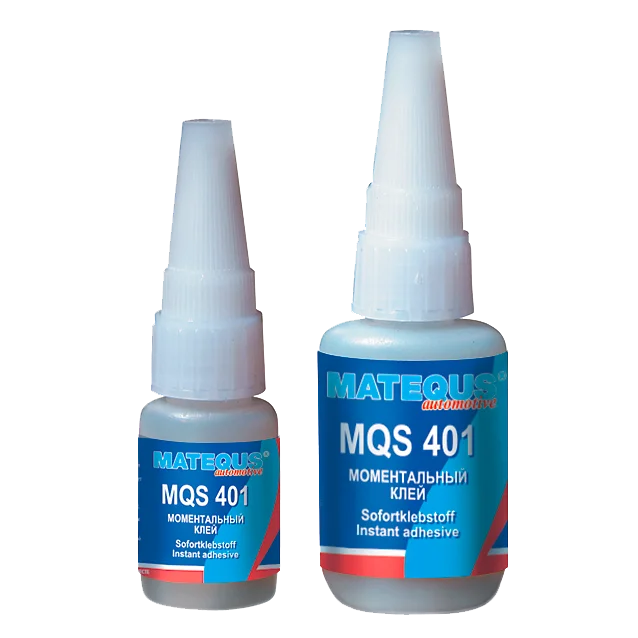 Matequs Клей цианоакрилатный MQS401 универсальный, 20 гр - 1