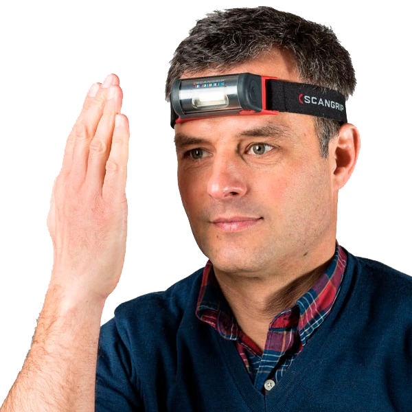 ScanGrip Компактный аккумуляторный светодиодный налобный фонарик I-MATCH - 5