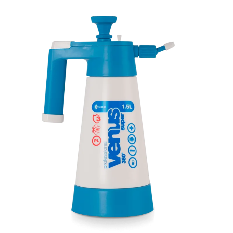 Kwazar Накачной помповый пульверизатор Sprayer Venus Super 360 PRO+ 1,5 голубой - 1
