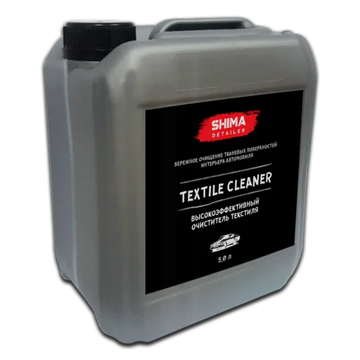 Shima Высокоэффективный очиститель текстиля Detailer Textile Cleaner, 5 л - 1