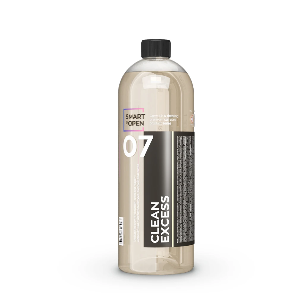Smart Open Очиститель ЛКП от битума и смолы 07 Clean Excess, 1 л - 2