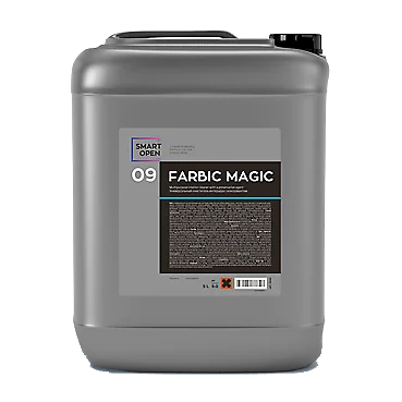 Smart Open Универсальный очиститель салона с консервантом 09 Farbic Magic, 5 л - 1