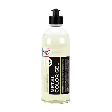 Smart Open Очиститель дисков гелеобразный с индикатором 19 Metal Color Gel, 500 мл - 1