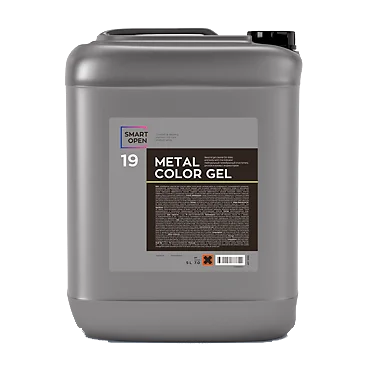 Smart Open Очиститель дисков гелеобразный с индикатором 19 Metal Color Gel, 5 л - 1
